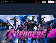 Tablet Screenshot of filmz.dk